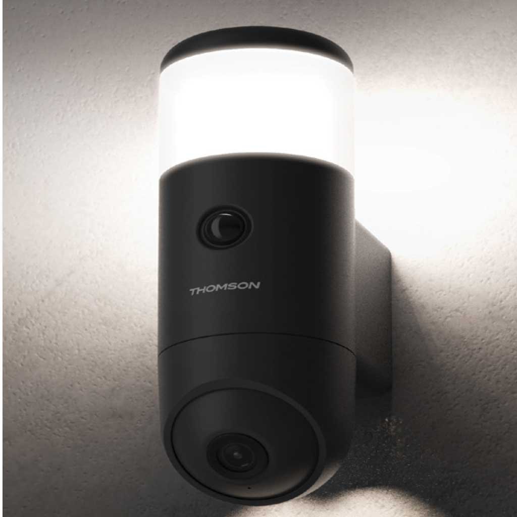 caméra thomson rheita 100 avec lampe connectée smartphone à prix discount marque AVIDSEN