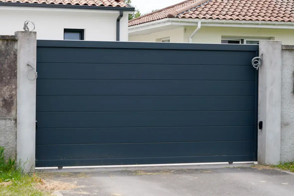 Portail Coulissant Alu 4m | Portail alu coulissant sur mesure à prix discount