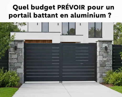Portail Battant Alu : Quel budget ?