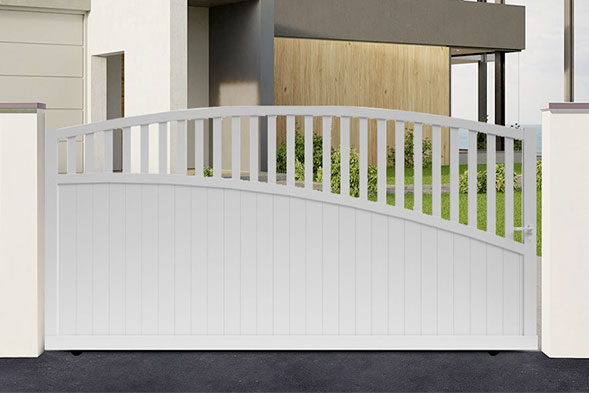 Portail coulissant en aluminium de 4 mètres