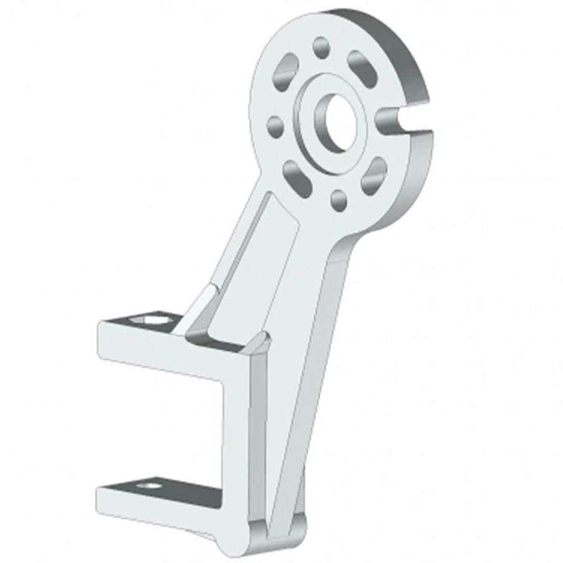 Patte d'accroche en aluminium moulé du store banne monobloc