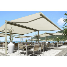 Store terrasse double pentes XL