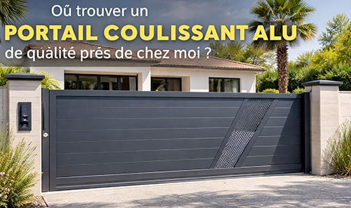 Où trouver des portails coulissants alu de qualité près de chez moi ?
