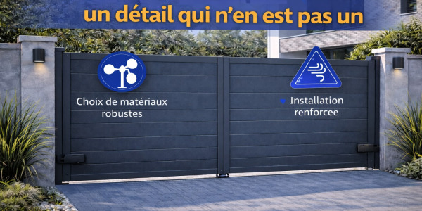 Portail alu battant 3m50 : la dimension qui change tout