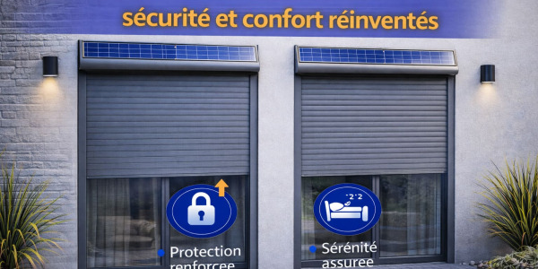 Volets roulants motorisés : sécurité et confort réinventés