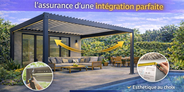 Pergola bioclimatique sur mesure : votre terrasse idéale