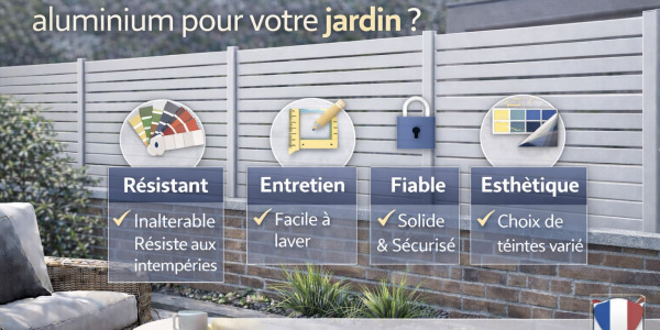 Palissade alu : modèles, prix et pose pour votre jardin