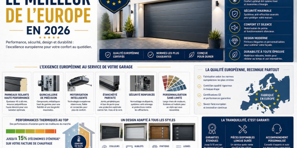 La meilleure porte sectionnelle d'Europe