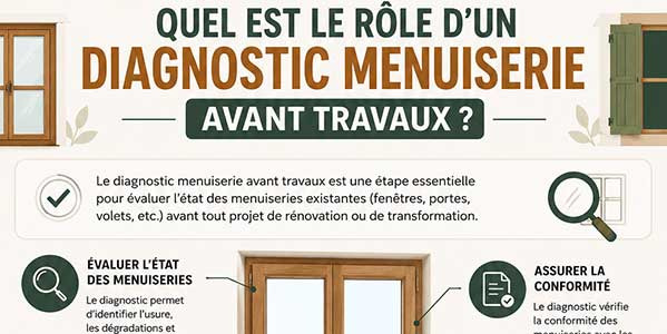 Quel est le rôle d’un diagnostic menuiserie avant travaux ?