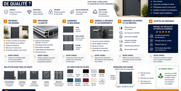Comment trouver un bon portillon en aluminium ?