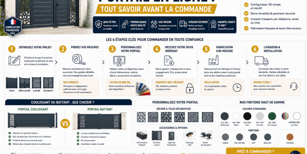 Comment acheter un portail en ligne ?