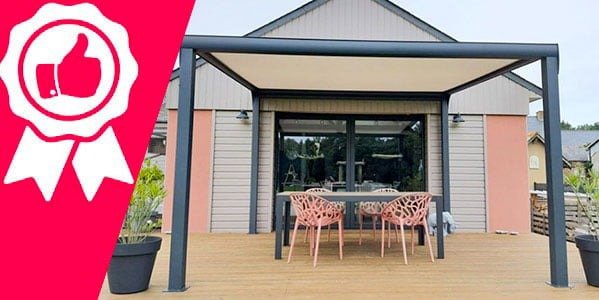 La pergola toile enroulable ou le store banne sur pied : le meilleur choix pour votre terrasse extérieure !